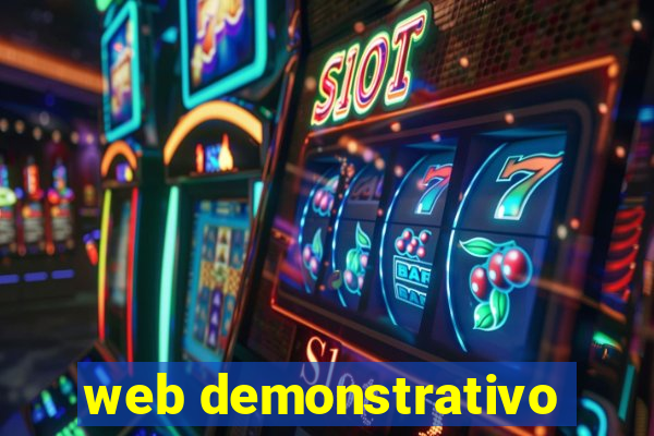 web demonstrativo